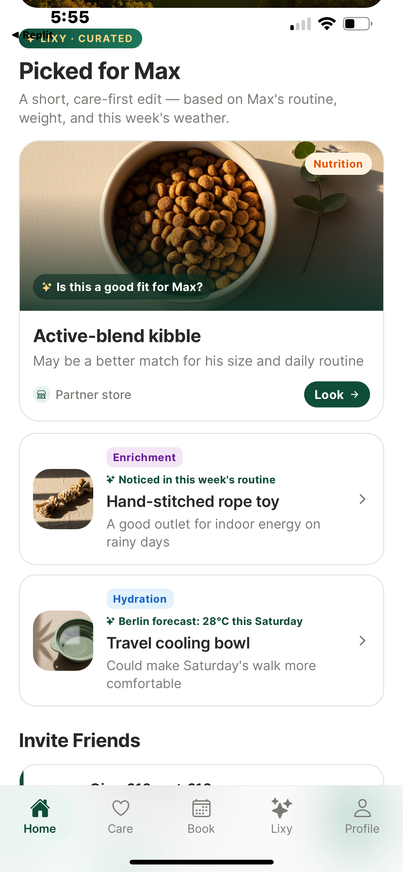 Picked for Max — products chosen with reasoning from Lixy